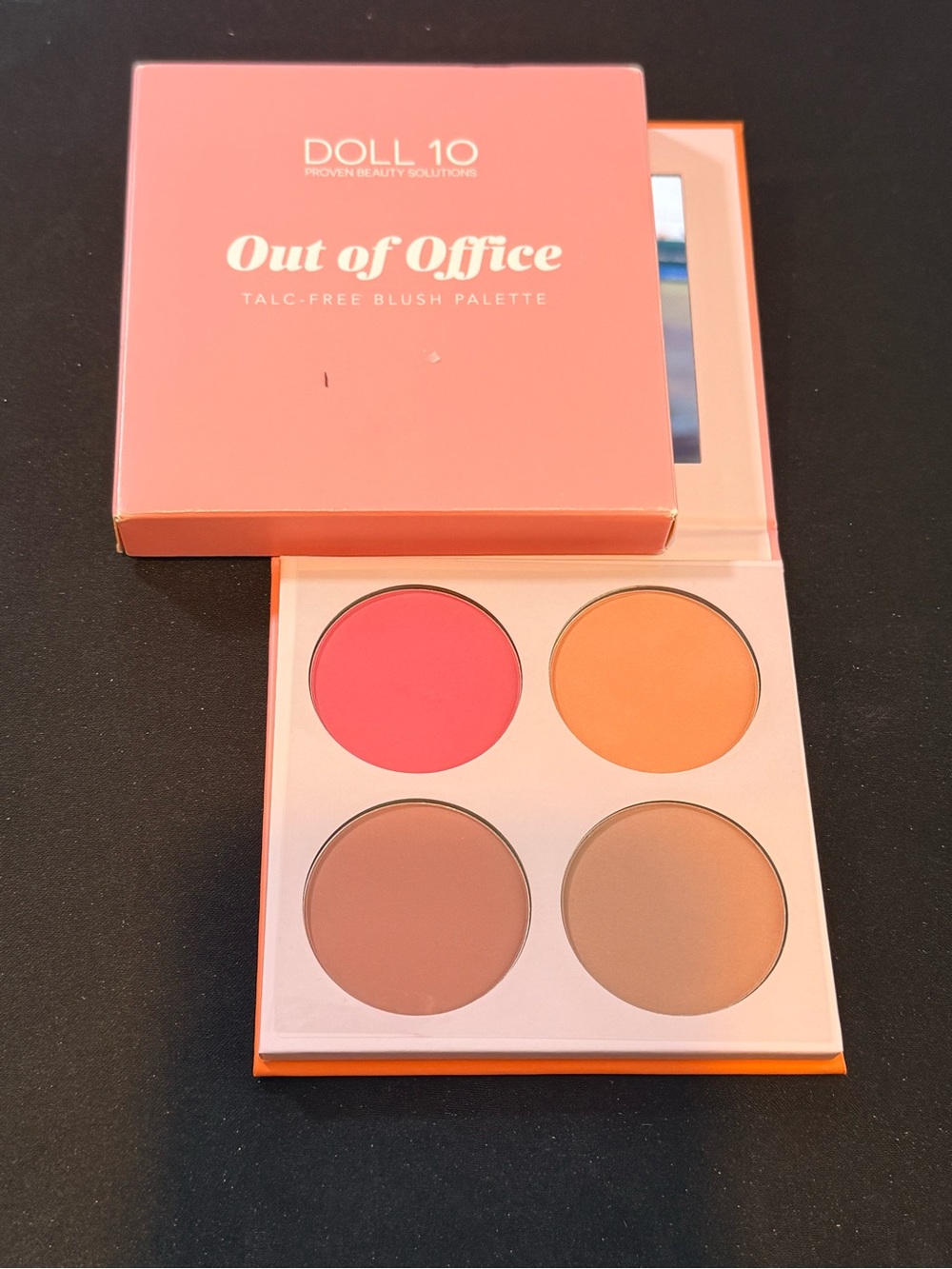 Dollcake Out of Office Blush Palette — Pink, Peach & Warm Neutrals